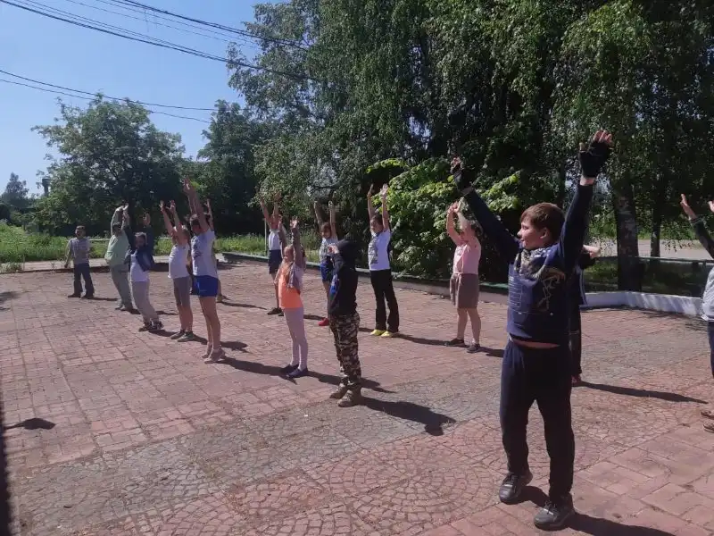 Игровая программа, посвящённая Дню России