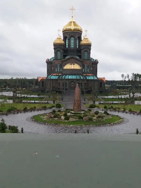 Объединение Путешественник - поездка в Храм Вооружённых сил РФ